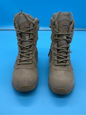 MAGNUM Mag Lynx 8" Tactical Boots Steel Toe  Men's Size 9 Beige